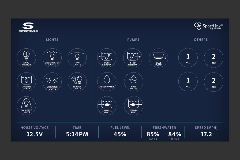 Detail image of Sportsman Custom GUI HTML5 App