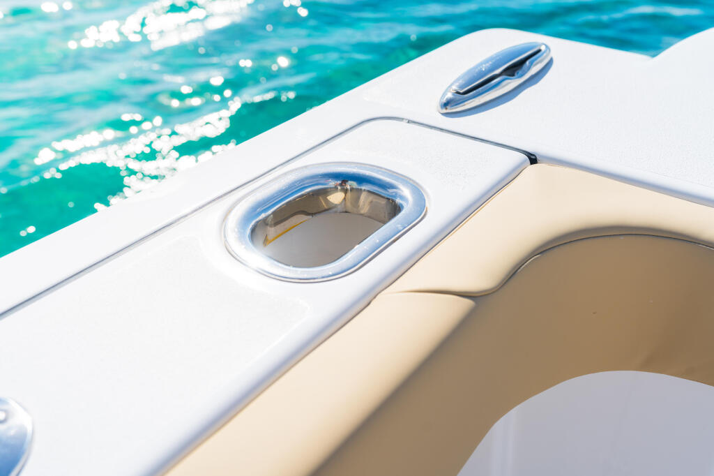 Detail image of Custom Gunwale Hawse Pipes