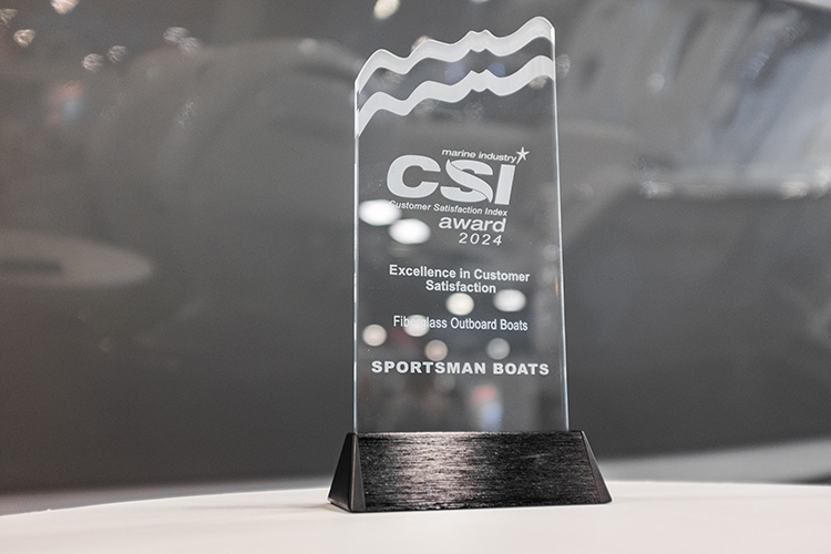 Cover image for the post Sportsman Boats Wins 2024 NMMA Customer Satisfaction Index Award for Eighth Consecutive Year