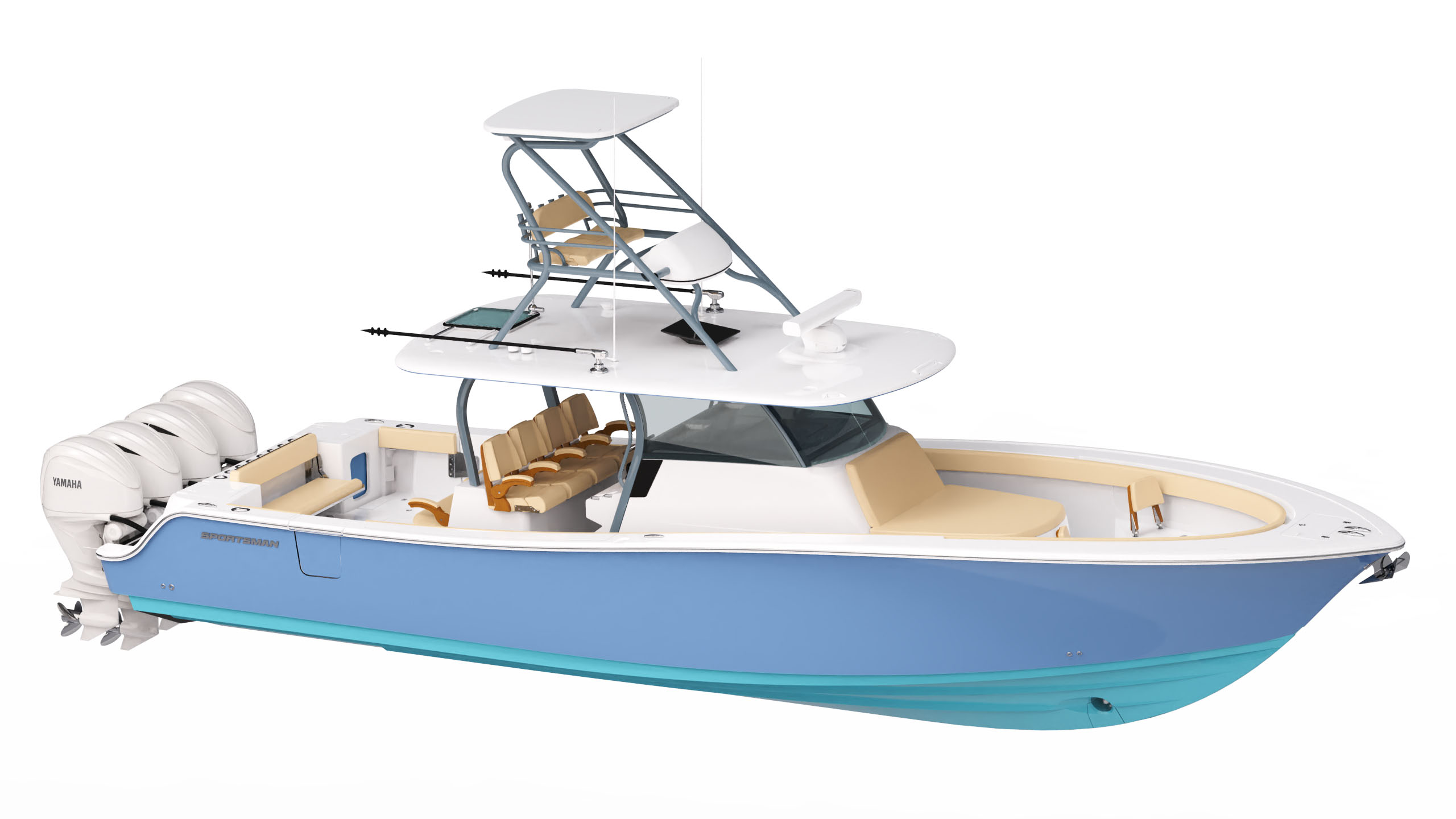 Image of the Open 402 in a random custom color scheme annoucing the use of the design studio feature of the website.