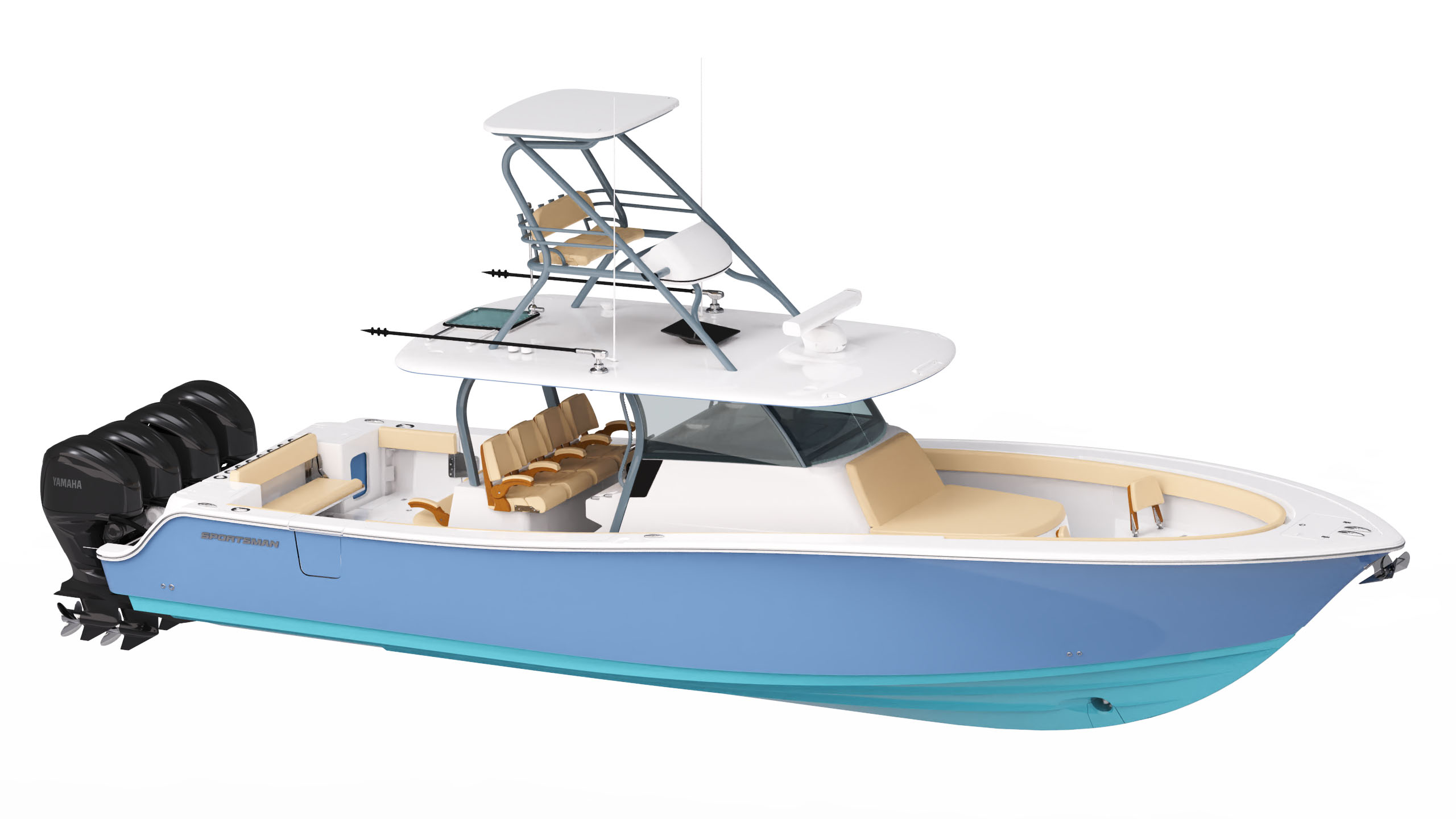Image of the Open 402 in a random custom color scheme annoucing the use of the design studio feature of the website.