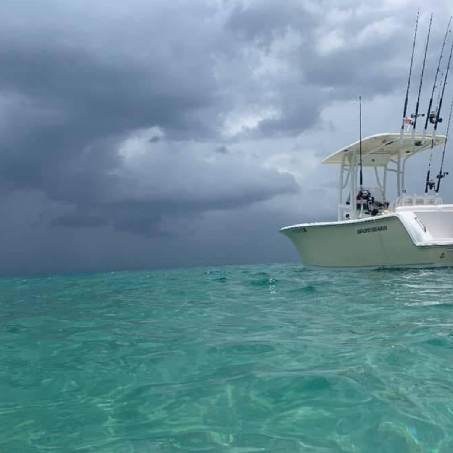 Title: Stormy skys - On board their Sportsman Heritage 231 Center Console - Location: Boynton beach Fl. Participating in the Photo Contest #SportsmanAugust2024