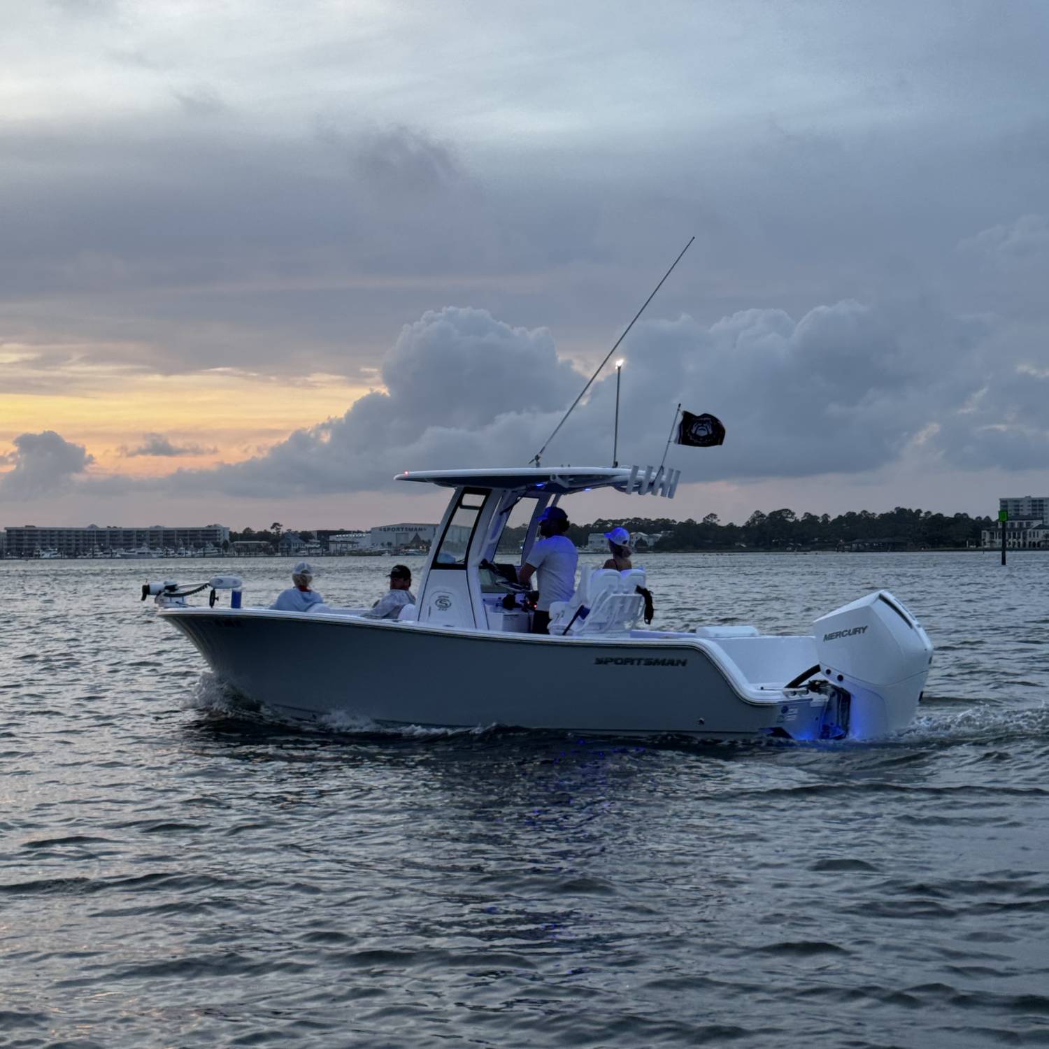 Title: Mr - On board their Sportsman Open 232 Center Console - Location: Orange Beach, Al. Participating in the Photo Contest #SportsmanAugust2024