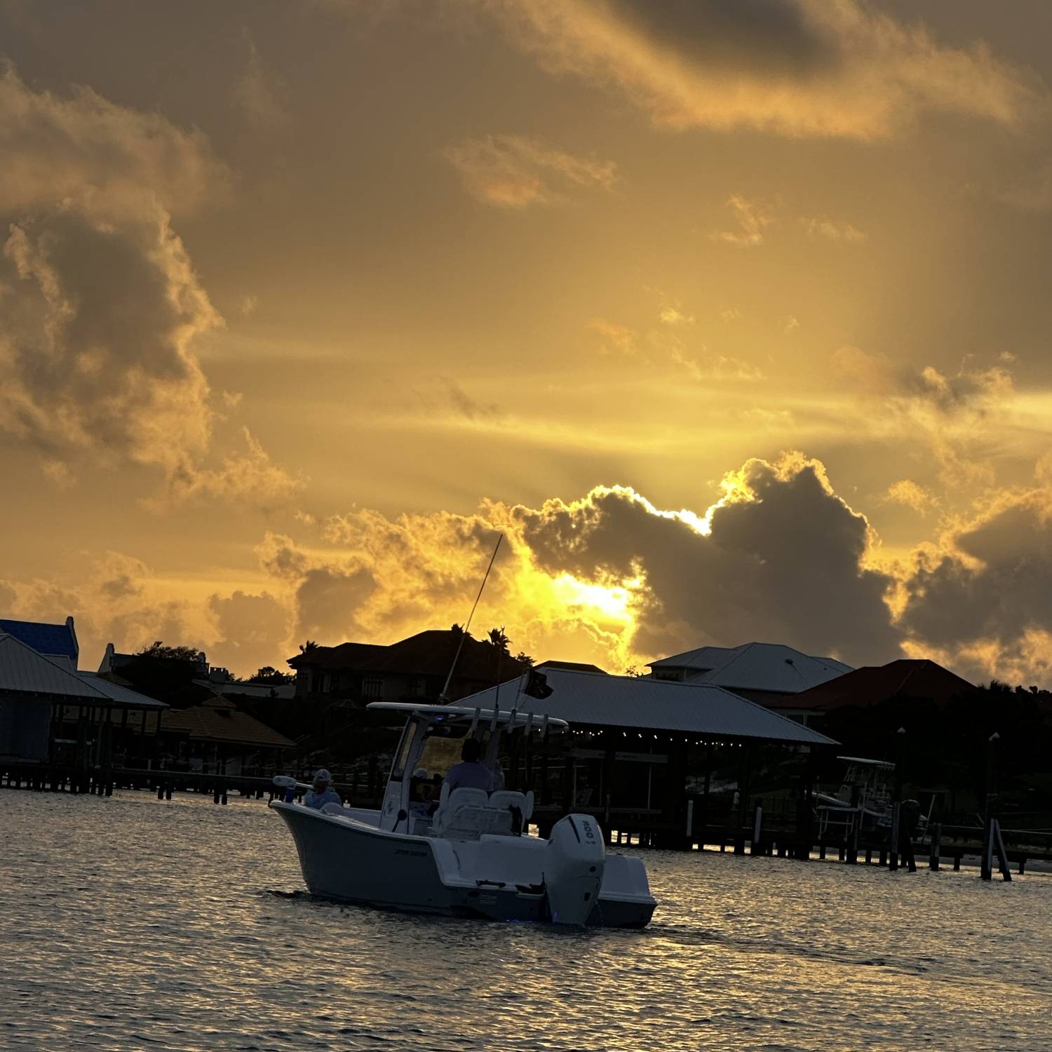 Title: Mr - On board their Sportsman Open 232 Center Console - Location: Orange beach, AL. Participating in the Photo Contest #SportsmanAugust2024