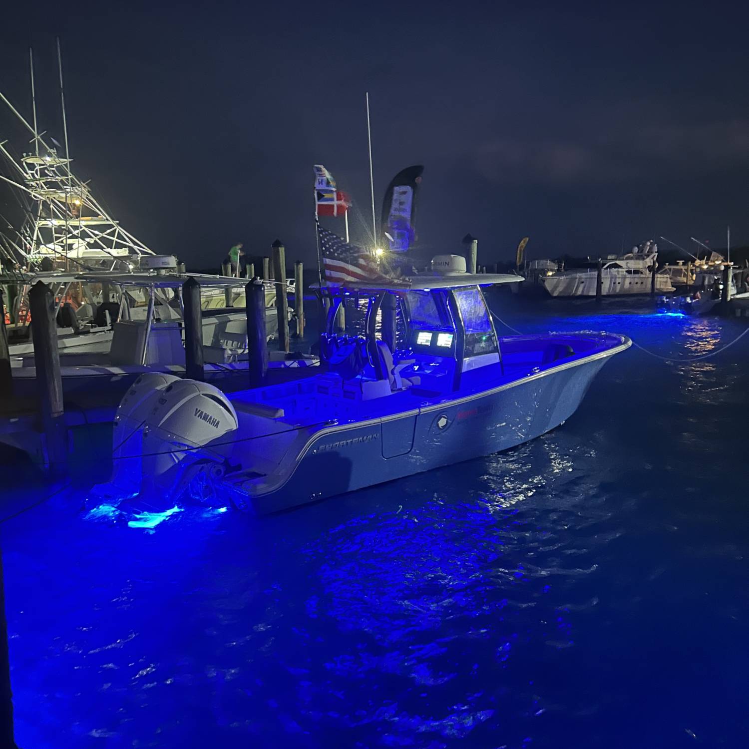 Title: Time Bandit - On board their Sportsman Open 282 Center Console - Location: Bimini Bahamas. Participating in the Photo Contest #SportsmanJuly2024