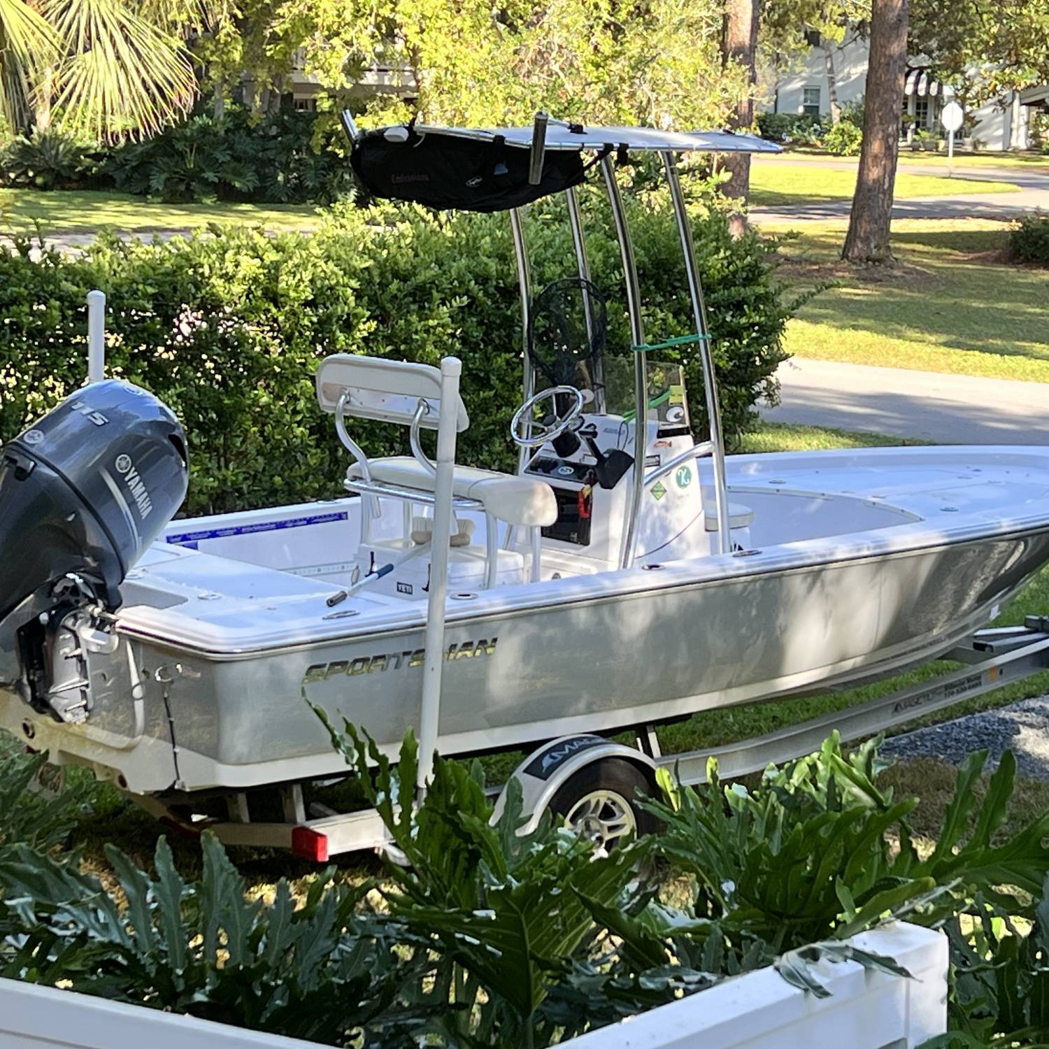 We spend October on St Simons Island—red fish and trout fishing is hot!   

The boat is pictured at our rental,...