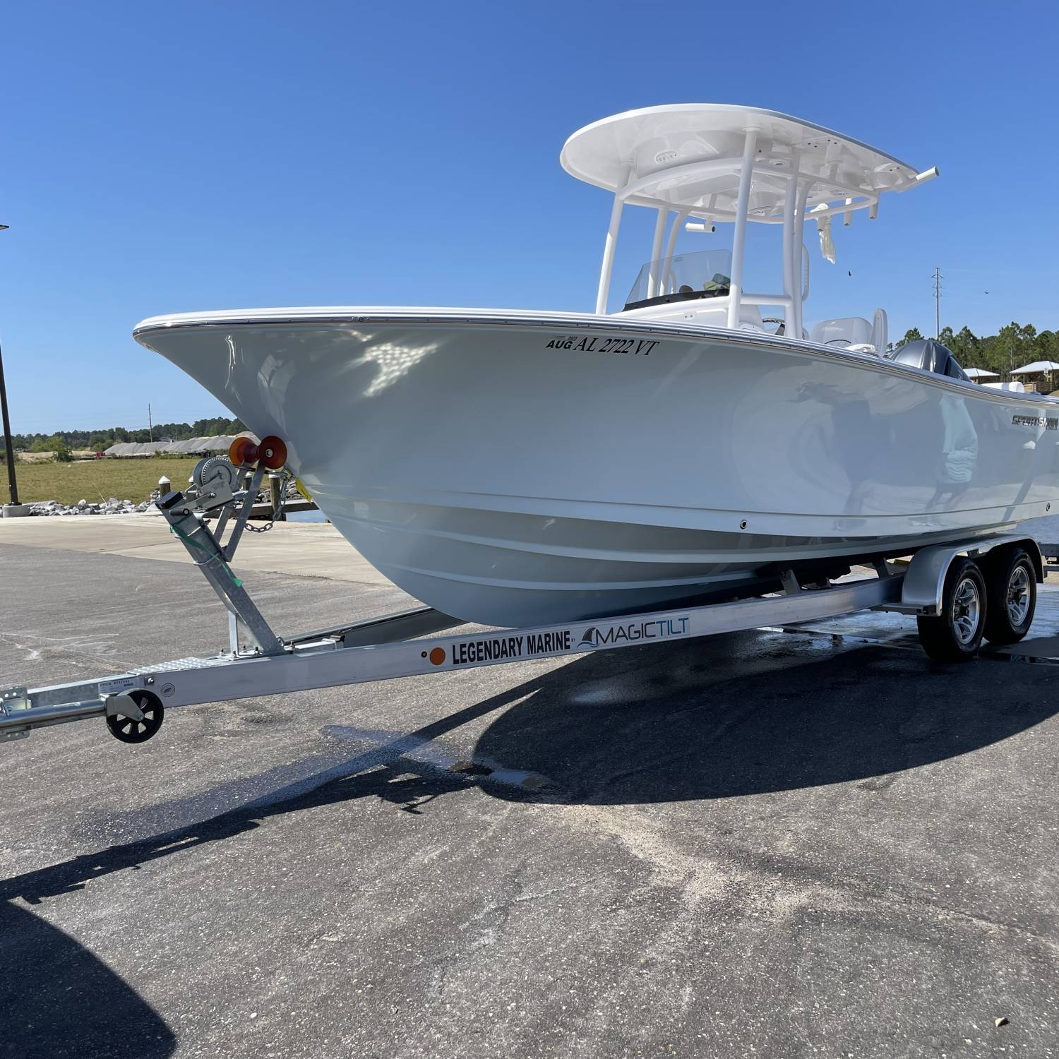 First time taking the boat out.