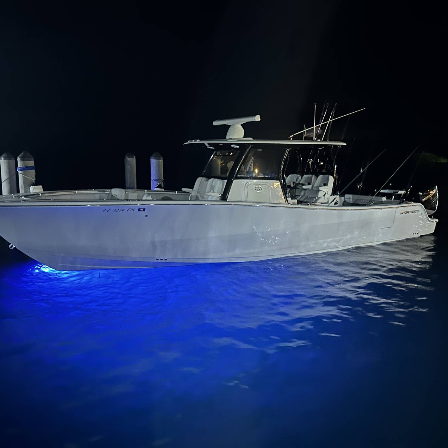 We were grabbing dinner in the keys and had to stop to take this shot. Biggest boat we’ve had and...