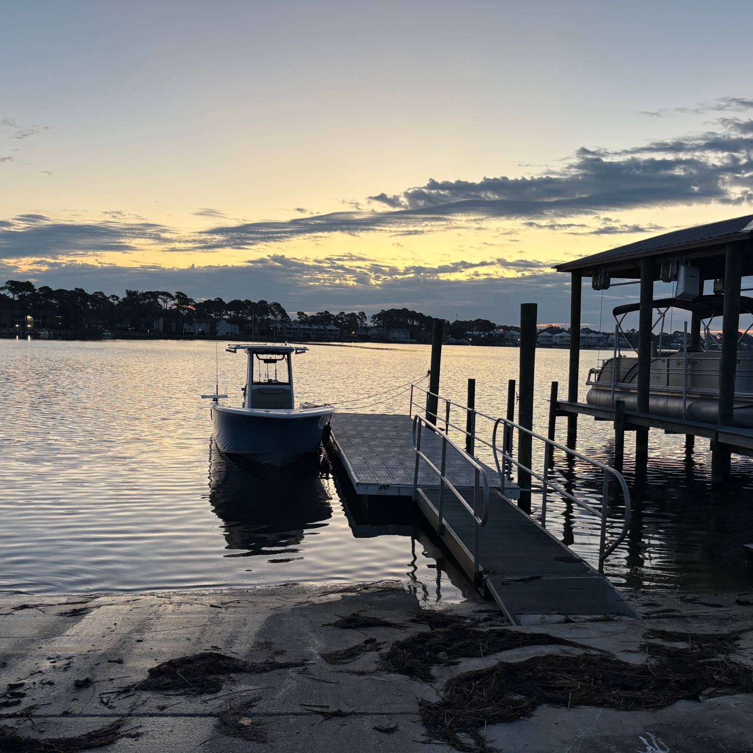 Title: Sunrise - On board their Sportsman Heritage 231 Center Console - Location: Panama City Beach. Participating in the Photo Contest #SportsmanOctober2025
