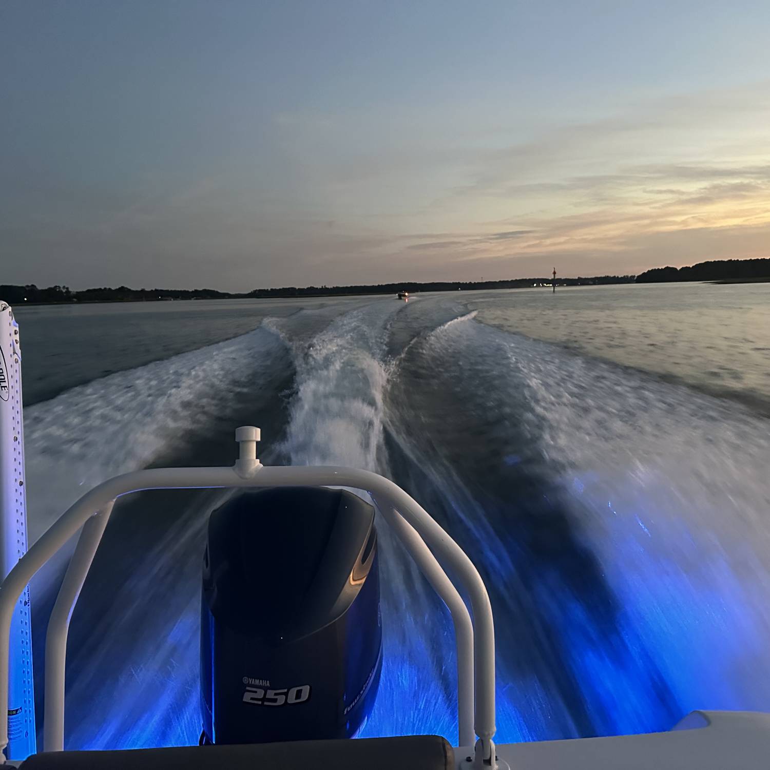 Sunset ride on the Broad River on way back from  Daufuskie Island.