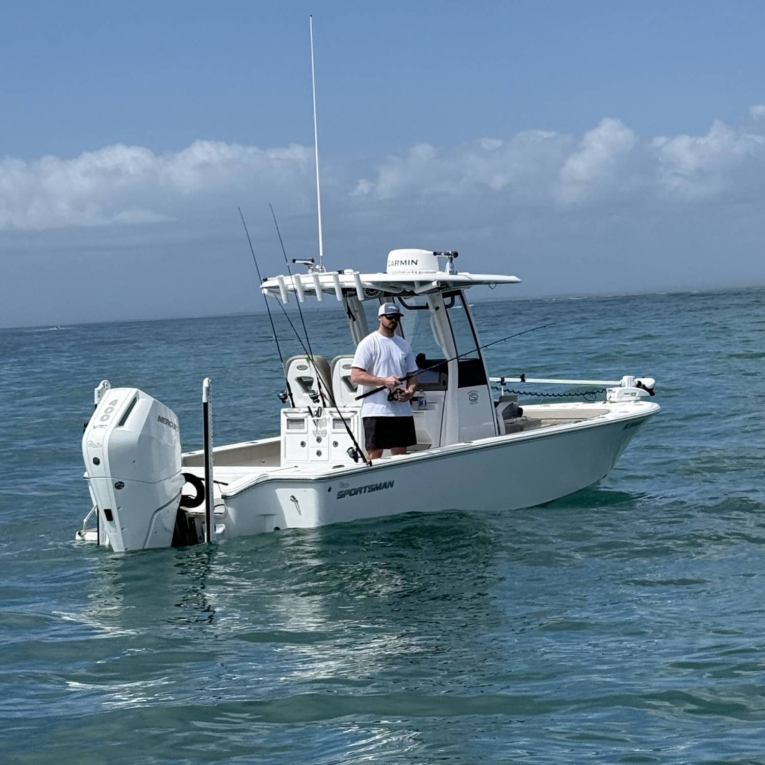 First trip out of the inlet this year to check systems and boat performance before an offshore trip the following...