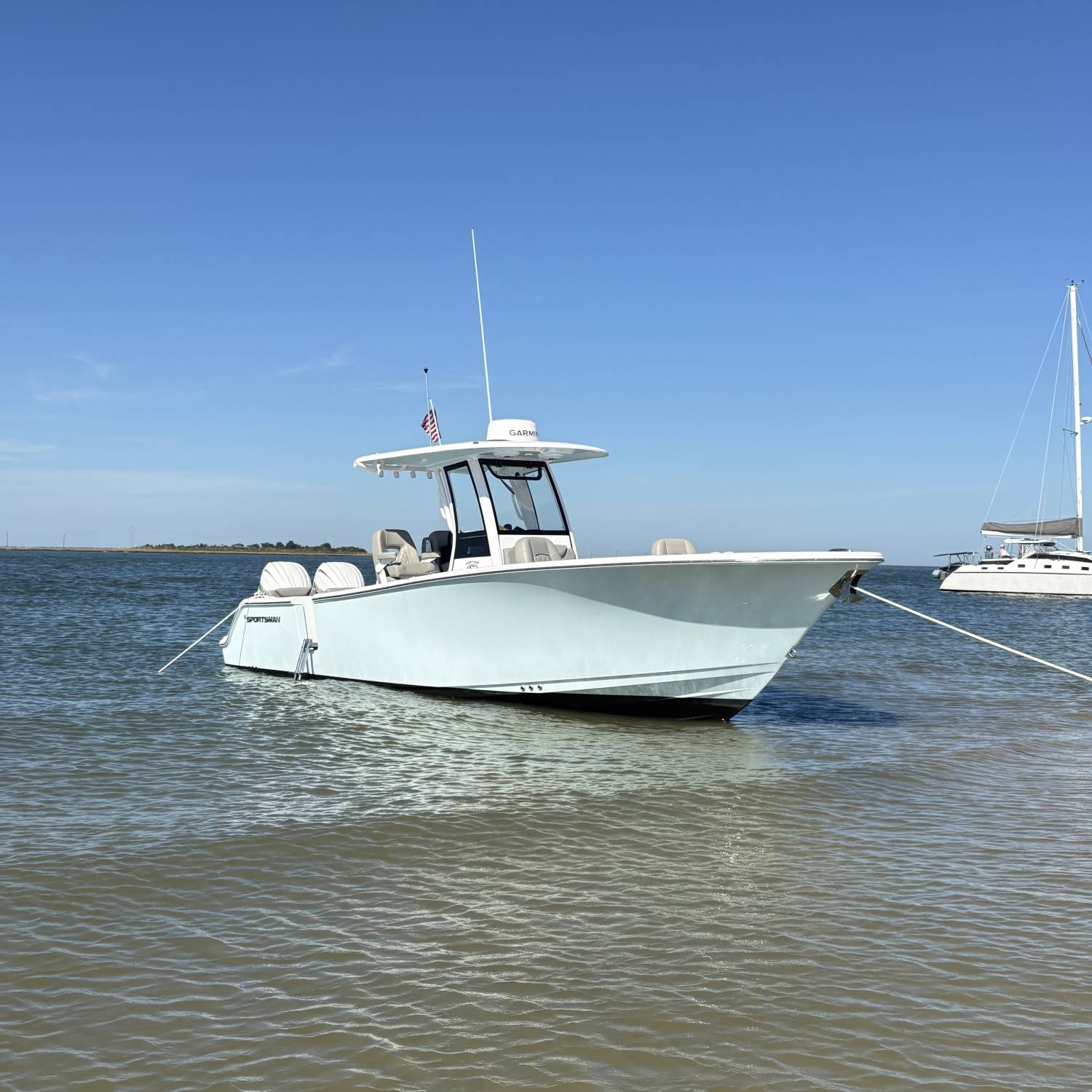 Title: Sportsman 261 Heritage - On board their Sportsman Heritage 261 Center Console - Location: Holegate, NJ. Participating in the Photo Contest #SportsmanMay2026
