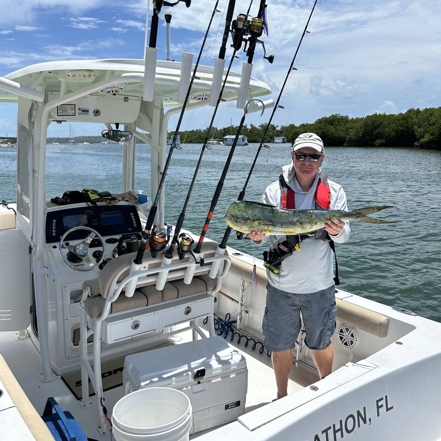 Enjoyable day fishing at the Marathon Humps.